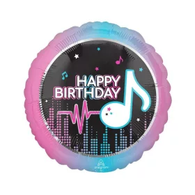 Szülinapi lufi 18" 45cm Happy Birthday!