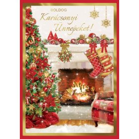 Cardex Karácsonyi zenélő képeslap