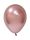 BALONEVI Latex lufi, 12" 30cm, 50db/cs, Krom Rose Gold, Króm Rosegold, Rózsaarany