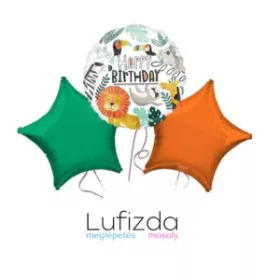   Héliumos luficsokor szülinapra - INGYENES GLS szállítással