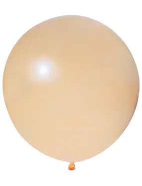 BALONEVI Latex lufi 24" 60cm, 3db/cs, Pastel Salmon, Lazac