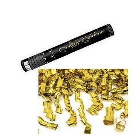   Konfetti ágyú, 60cm, arany fólia szalagokat kilövő,  oTUKSE60-019M