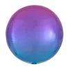 Egyszínű gömb lufi 16" 40cm Orbz,