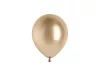 Latex lufi 5" (13cm-es) chrome, Glossy színek -  50db/csomag, Champagne Gold, Arany
