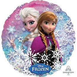 Fólia lufi 17" 43cm Frozen, Elsa, Anna, Jégvarázs, 2755201