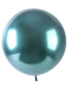 BALONEVI Latex lufi 24" 60cm, 3db/cs, Krom Green, Króm Zöld