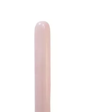 BALONEVI modellező lufi, 260, 100db/cs Pastel Macaron Pink, Macaron Rózsaszín