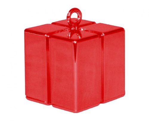 Léggömbsúly, nehezék 120g ajándékdoboz, piros színben