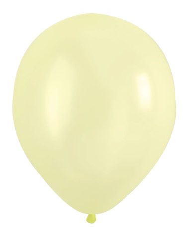 BALONEVI Latex lufi, 12" 30cm, 100db/csom, Neon Yellow, Neon Sárga