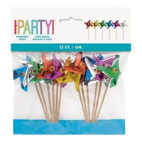 Kehelydísz, koktéldísz szélforgó 12db