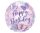Szülinapi fólia lufi 18" 45cm Happy Birthday