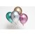 QUALATEX 11" (28cm-es) Chrome Latex léggömb, Réz, q12977