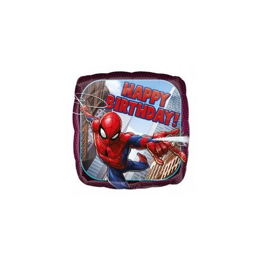 Fólia lufi 17" 43cm Spiderman, Pókember, 3466401, héliummal töltve