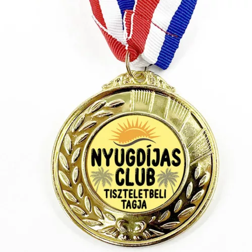 Érem Nyugdíjas Club tiszteletbeli tag