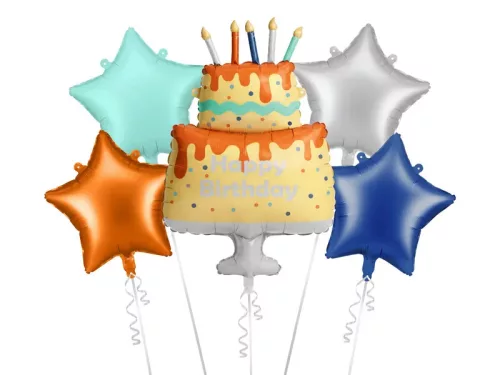 Héliumos luficsokor szülinapra, Happy Birthday