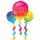 Szülinapi lufi 36" 90cm óriás Happy Birthday lufi