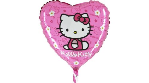 Fólia lufi 18" 45cm Hello Kitty, szív