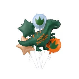 Héliumos luficsokor szülinapra, Happy Birthday, Dino