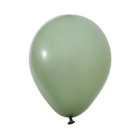   BALONEVI Latex lufi, 12" 30cm, 100db/cs, , Pastel Moldy Green, Penészzöld
