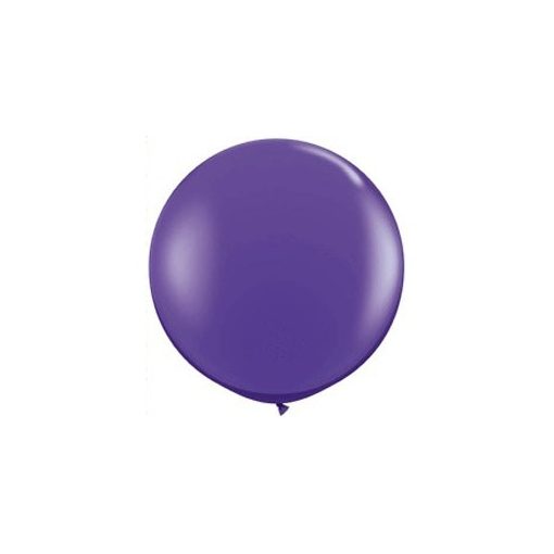 3 feet 91cm óriás latex léggömb fashion lila lufi, fashion purple violet