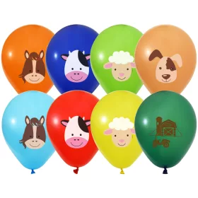 BALONEVI lufi, 12" 30cm, 8db/cs, Farm