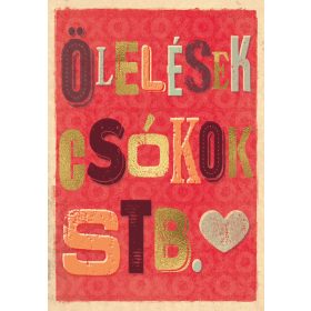 Cardex Valentin napi képeslap borítékkal