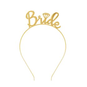Fejpánt lánybúcsúra, Bride, Arany