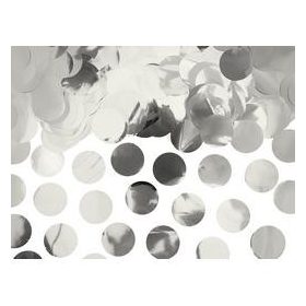 Konfetti fényes ezüst 15g