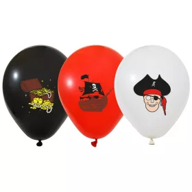BALONEVI lufi, 12" 30cm, 8db/cs, Kalóz