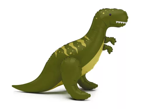 Óriás álló lufi 36 inch 93 cm T-Rex, dinoszaurusz, csak levegővel tölthető