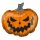 Óriás fólia lufi 29" 73cm ijesztő tök, Halloween, 4004101, héliummal töltve
