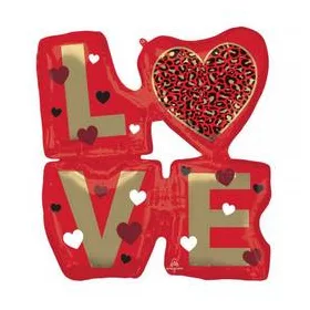Óriás lufi 29" 73cm Love