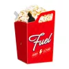 Popcorn tartó karton, 6db, Autós