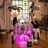 Álló lufi, 33inch 83cm Halloween, pók, csak levegővel tölthető