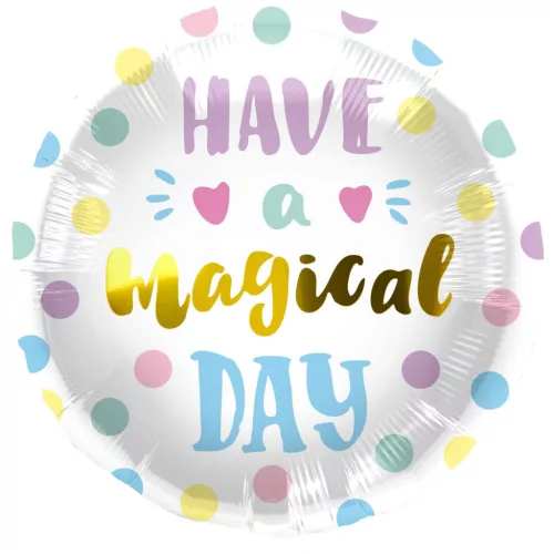 Lufi 18" 45cm Have a magical day