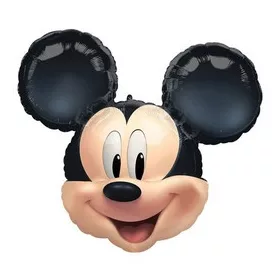 Óriás fólia lufi 27"x21", 69x53cm, Mickey,0776401, héliummal töltve