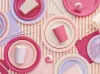 Papírpohár 2,5dl 6db Pink, SötétRózsaszín