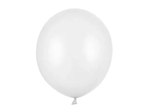 Strong 17" (43cm-es) léggömb, Metál Fehér