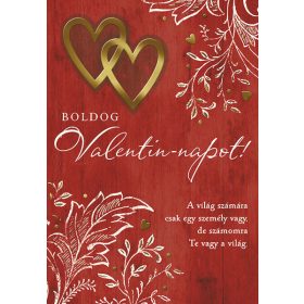 Cardex Valentin napi képeslap borítékkal