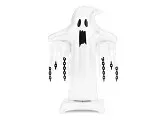 Álló lufi, 77 inch 196 cm Halloween, óriás szellem, csak levegővel tölthető