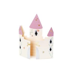 Meghívó, kastély, 6db