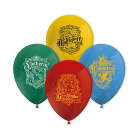 Mintás latex lufi 11" 28cm 8db Harry Potter