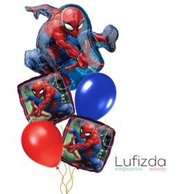   Héliumos luficsokor, Pókember, Spiderman - INGYENES KISZÁLLÍTÁSSAL