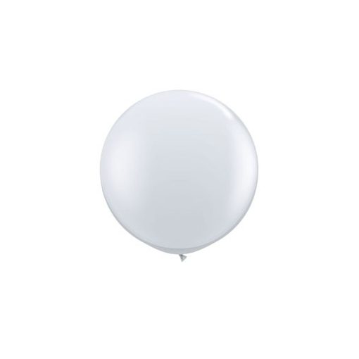 3 feet 91cm latex léggömb  Jewel Diamond Clear, átlátszó, krisztálytiszta