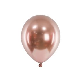   Latex lufi 18" (45cm-es) - Chrome, Glossy Rosegold latex lufi, 5db