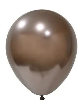 BALONEVI Latex lufi 18" 45cm, 25db/cs, Krom Truffle, Króm Barna