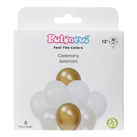 Lufi 12", 30cm 8db vegyes színek, Ceremony