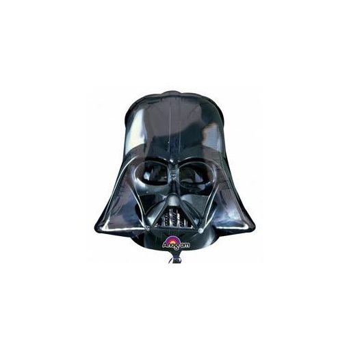 Óriás fólia lufi 25" 63cm Star Wars, Darth Vader 28445, héliummal töltve