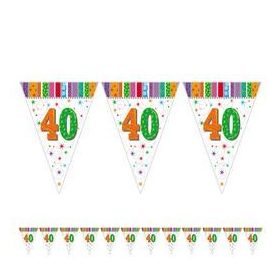 Zászlófüzér 40-es számmal, 5m, Radiant, 21311