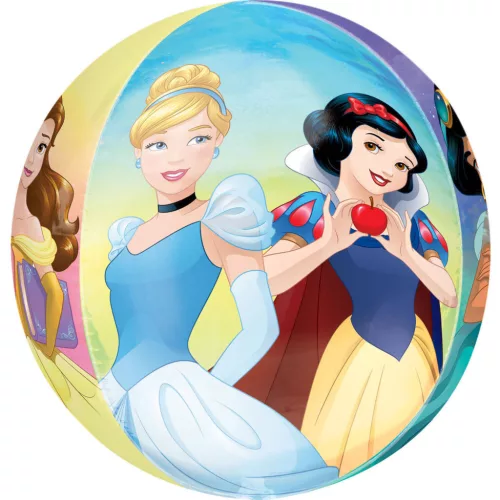 Mintás ORBZ gömb lufi 16" 40cm Princess